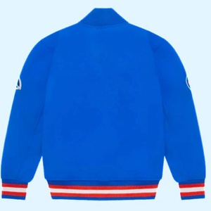 OEM Custom High Quality <b>Men</b> Embroidery Patch <b>Warm</b> College <b>Jacket</b> Bomber Letterman Varsity <b>Jacket</b> wholesale for <b>Men</b> - Product Image 2