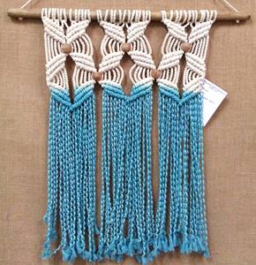Supplies Wall Decor Handmade Woven Cotton Round Boho Macrame <b>Mirror</b> - Product Image 4