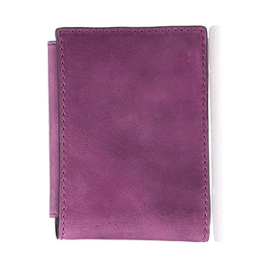 Portefeuille en cuir antivol RFID avec fenêtre d'identification transparente, couleur et taille personnalisables, vente en gros, fonctionnel, porte-cartes RFID pliable - Product Image 3