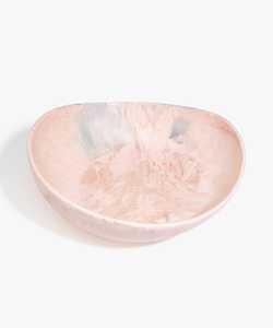 Bol en résine époxy Avenique Signature, bol de service artisanal de qualité supérieure avec un design contemporain distinctif pour table à manger de luxe - Product Image 1