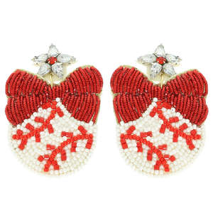 Pendientes y Aros Estéticos Hechos a Mano con Bordado y Cuentas para Fiestas de Videojuegos, Uso Étnico Festivo, Pendientes Colgantes, Joyería de Moda - Product Image 4