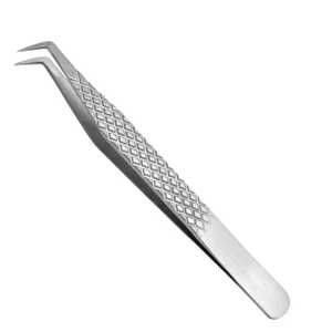 Pinzas Profesionales de Alta Calidad Marca Kaamir con Punta Suave Antimagnéticas de 10 mm en Color Dorado, Rosa y Nude para Extensión de Pestañas Personalizadas - Product Image 5
