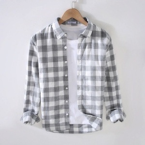 Camisa Casual de Algodón para Hombre, Corte Slim Fit, Botones Decorativos, Manga Larga, Transpirable, Suave, Cómoda, Ligera, Ecológica, de Secado Rápido - Product Image 6