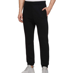Survêtement demi-zippé pour homme, noir et blanc, à blocs de couleur, manches longues, décontracté, avec poches latérales, coupe classique, pour l'automne - Product Image 4