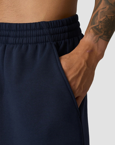 Pantalones Cortos Bermuda de Algodón Azul Marino para Hombre, Cintura Media, con Cordón, Color Sólido, Bolsillos, Tejido Transpirable, Oferta 2026 - Product Image 5