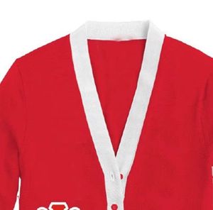 Crea tu Propio Cárdigan de Punto con Cuello en V de Alta Calidad Personalizado con el Logotipo de tu Hermandad/Fraternidad/Escuela/Universidad - Product Image 2