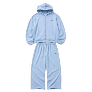 Ensembles de sweats à capuche zippés épais pour hommes, en coton et polyester de haute qualité, avec pantalon de jogging, fabrication OEM en gros - Product Image 2