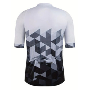 Maillot de cyclisme personnalisé, directement de l'usine, tissu anti-humidité pour la course, l'entraînement et les sorties en plein air. - Product Image 2