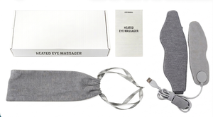 Masseur oculaire chauffant, masseur portable pour les yeux, appareil de thérapie thermique portable pour la maison et les voyages - Product Image 1