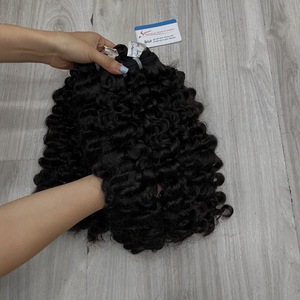 Extensions de cheveux humains naturels birmans, tissage double trame, 24 pouces, prêtes à être expédiées - Product Image 1