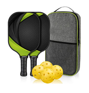 Balles de pickleball, noyau en nid d'abeille en aramide, 74 mm, design noir et coloré, 40 trous, extérieur, USAPA - Product Image 3