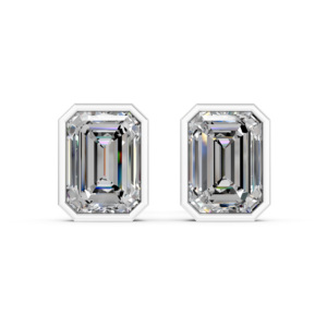 Pendientes de Plata 925 con Diamantes de Laboratorio, Certificados por IGI, RJC, ODM, OEM, Fabricante de Joyería Fina Ética, Venta al por Mayor EA502064 - Product Image 1