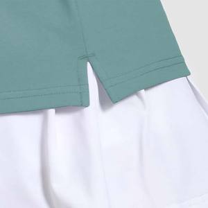 Camisas Casuales de Punto para Mujer, Sólidas, Antiarrugas, Transpirables, Nueva Llegada 2026, Hechas a Medida con su Logotipo, Cuello en V, 100% Algodón - Product Image 5