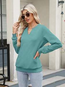 Sweat-shirt à capuche brodé pour femme, respirant, doublé, à manches longues, design doux et moelleux, confortable et chaleureux pour l'extérieur en hiver - Product Image 5