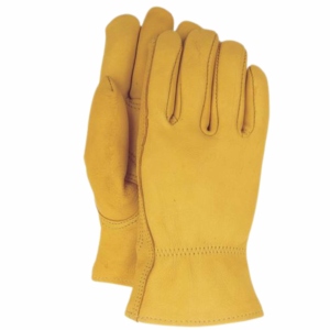 Top Ranked Goat Grain Leather Heavy Duty Anti-static Waterproof Driver <b>Gloves</b> Elastic Wristlet for Industrial Safety - Product Image 1