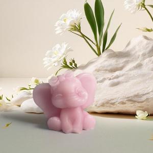 Elephant Aromatherapy Diffuse Animal Candle Easily Removable Mold Mold Gypsum <b>Epoxy</b> <b>Resin</b> Candle Silicone Mold - Product Image 2