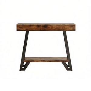 Consolle in Stile Industriale con Piedini Regolabili, Design Moderno e Lussuoso, Lunga, per Ingresso, Magazzino, Casa e Soggiorno d'Hotel - Product Image 2