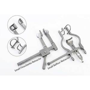 Juego de 2 espátulas pequeñas Finochietto y Balfour para cirugía torácica - Product Image 5