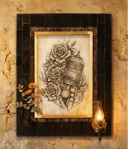 Cadre photo rustique en bois 4x6 avec verre véritable, style ferme, pour table et mur, cadre en bois naturel pour la famille - Product Image 4