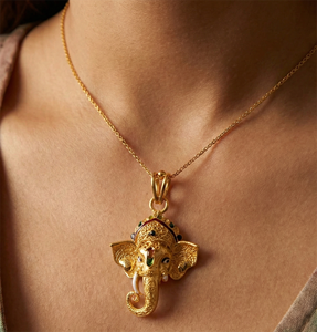 จี้พระพิฆเนศทองคำ 22K - Product Image 1