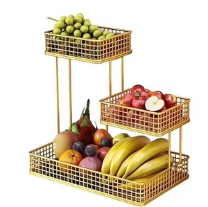 Cesta Moderna Cuadrada de Mimbre Sintético (PP) Tejida a Mano para Frutas y Verduras, Organizador de Mesa para Cocina, Hogar y Sala de Estar - Product Image 5