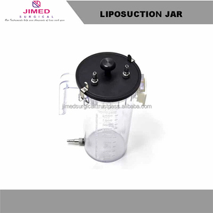 Recipiente de Acero Inoxidable Autoclavable de 2000 ml para Recolección Manual de Grasa, Certificado CE Clase I para Uso Quirúrgico en Liposucción - Product Image 6