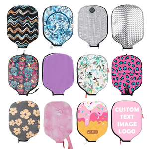 Bolsa de Raqueta de Pickleball Personalizada 2026 de Cuero PU Negro Premium con Marco Externo y Funda para Raqueta - Product Image 6