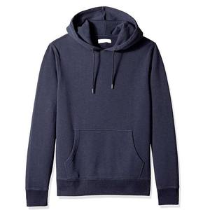 Sweat à capuche vintage surdimensionné 100 % coton pour homme, imprimé uni, streetwear d'hiver, sans cordon, en molleton, haute qualité - Product Image 1