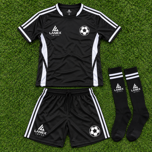 Ensemble d'uniformes de football personnalisés, maillot et short de football par sublimation, respirant, séchage rapide, vêtements de sport d'équipe pour hommes, kit d'entraînement pour jeunes - Product Image 6