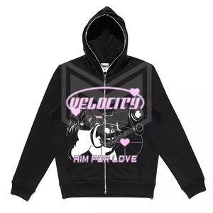 Sudadera con capucha para hombre, con estampado de farol personalizado de alta calidad, cremallera, 100% algodón, liso, cara completa, cremallera, esqueleto, diamantes de imitación - Product Image 6