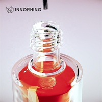Flacon vide entièrement personnalisable en verre borosilicate pour vernis à ongles, avec pinceau en plastique, 5ml-15ml, OEM/ODM disponible pour les soins de la peau et les cosmétiques