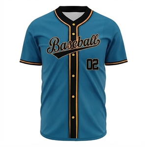 Maillot de baseball rayé pour homme, personnalisé, imprimé numériquement, vente en gros, uniforme de softball vierge, broderie de logo et numéro - Product Image 1