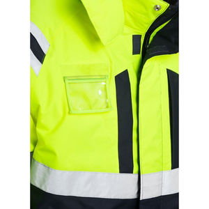 Chaqueta de Trabajo de Invierno Impermeable y Reflectante de Alta Visibilidad, Conjunto de Pantalones de Manga Larga, Tejido Transpirable, Uniforme de Trabajo Ligero - Product Image 6