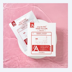 Masques pour le visage Daycell Deycell Dr Vita Mask Pack A 25g 10 feuilles masques faciaux masque en tissu masque coréen - Product Image 4