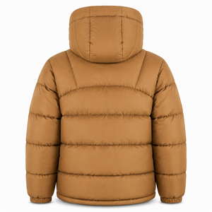 Chaqueta Acolchada con Capucha al por Mayor, Resistente al Agua, con Exterior de Nailon, Relleno Acolchado, Bolsillos Grandes con Solapa, Ropa de Invierno Premium - Product Image 3
