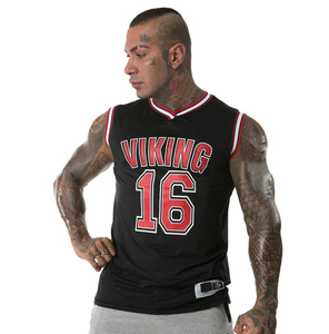 Camisetas Reversibles Personalizadas para Hombre 2026, sin Mangas, de Secado Rápido, Transpirables, de Poliéster y Algodón, Tallas Grandes, con Estampado por Sublimación - Product Image 2