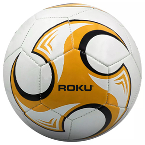 Balón de fútbol de entrenamiento ligero para adultos de alta calidad con logotipo impreso PU y material de cuero - Product Image 1