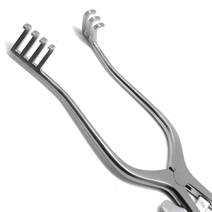 Rétracteur auto-serrant Beckman Weitlaner de qualité supérieure, 310 mm, 7x7 griffes, aiguisé, instruments chirurgicaux orthopédiques - Product Image 6