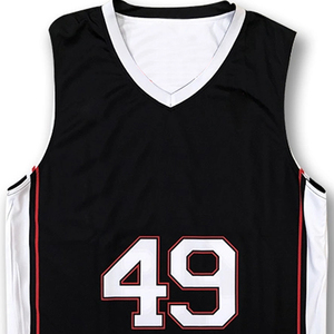 Maillot de basket haute performance personnalisé pour équipe, vêtement de sport doux, respirant et anti-humidité, sans manches - Product Image 5