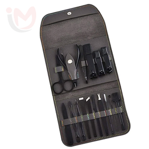 Professional Luxurious 16-Piece Infant <b>Nail</b> Care Manicure Pedicure <b>Kit</b> Stainless Steel <b>Nail</b> Clipper Grooming Tools Set - Product Image 1