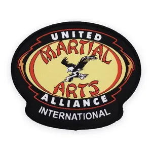 Parche Termoadhesivo de Fieltro No Tejido con Forma Irregular de la Alianza Internacional de Artes Marciales Unidas (WOVEN) para Decoración - Product Image 1