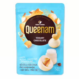 Direct Factory Selling Dragee Chocolate Wholesale HALAL OEM/ODM 75G Yogurt Chocolate Coated Almond Cashew <b>Macadamia</b> <b>Nuts</b> Snacks - Product Image 1