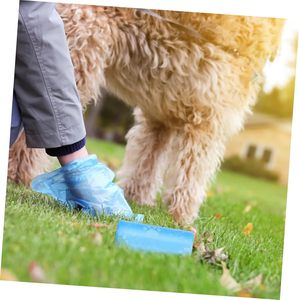 Sacs à déjections canines extra larges, distributeur de sacs à crottes pour chiens, sacs de nettoyage pour chiens - Product Image 4