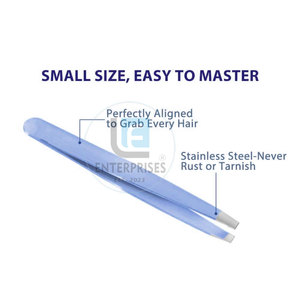 Pince à épiler durable en acier inoxydable, écologique et légère, faible MOQ, service OEM pour marque privée, best-seller - Product Image 3