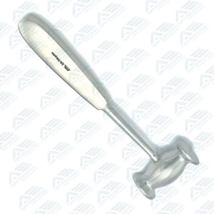 Martillo para Huesos Collin de Acero Inoxidable Reutilizable y Duradero para Cirugía Ortopédica Veterinaria, 8 Pulgadas, 20 cm / Cabeza de 30 mm - Product Image 3