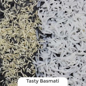 Riz Basmati aromatique à grains longs de qualité supérieure Pansari Tasty 30 kg Séché - Product Image 5
