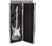 Usine du Vietnam, étui de vol rigide en aluminium pour guitare avec mousse personnalisée