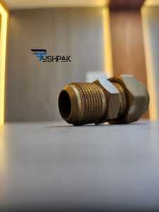 Conector de Clase 4 para Industria Pesada, Acabado Natural Pulido, Tamaño Métrico e Imperial en Pulgadas, Cuerpo Redondo, Rosca Derecha - Product Image 6