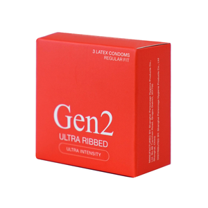 Hot Sale Gen2 High-End ultra gerippte Kondome Natur latex Ultra Schmier mittel Kondome für Männer - Product Image 2