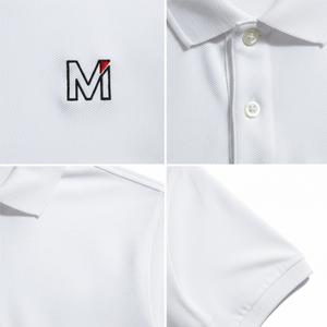 Camiseta Polo Personalizada para Hombre, Transpirable, de Algodón Piqué, de Alta Calidad, Corte Ajustado, Color Sólido, Informal, para Golf - Product Image 5